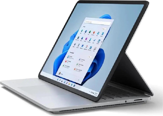 מחשב נייד Microsoft Surface Laptop Studio 14.4" Touch 16GB 512GB SSD Core i7-11370H 3.3GHz WIN11H, Platinum