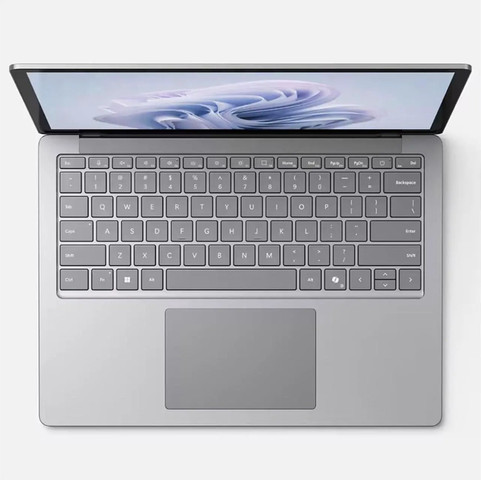 מחשב נייד Microsoft Surface Laptop 6 13.5" Touchscreen Copilot Intel Ultra 7 16GB RAM 512GB SSD W11P, Platinum