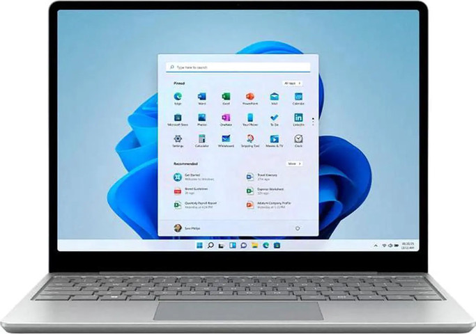 מחשב נייד Microsoft Laptop Surface Laptop Go 2 Intel Core i5-1135G7 16 GB LPDDR4X Memory 1TB SSD Intel Iris Xe Graphics 12.4" Touchscreen Windows 11 Home 64-bit 8QC-00001