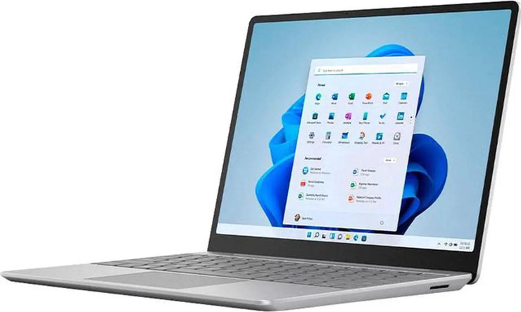 מחשב נייד Microsoft Laptop Surface Laptop Go 2 Intel Core i5-1135G7 16 GB LPDDR4X Memory 1TB SSD Intel Iris Xe Graphics 12.4" Touchscreen Windows 11 Home 64-bit 8QC-00001