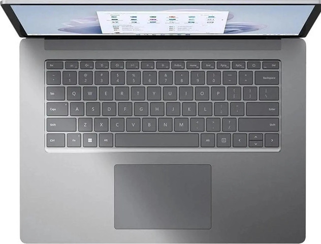 מחשב נייד Microsoft Surface Laptop 5 15" Touch 16GB 512GB SSD Intel i7-1265U WIN11P, Platinum