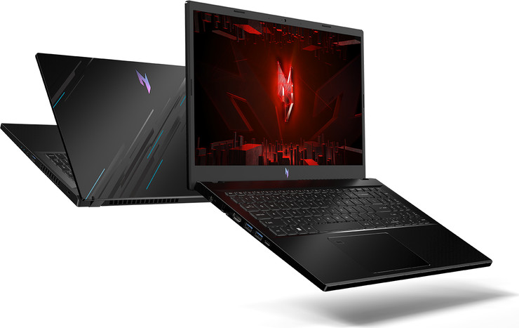 מחשב נייד Acer Nitro V15 GAMING AI Ryzen R7-7735HS 512SSD 32GB RTX4050 אייסר