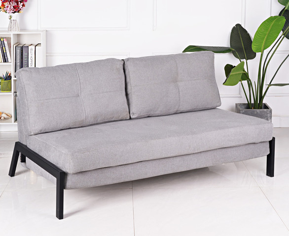 ספה מעוצבת מרופדת בד רחיץ ונפתחת למיטה זוגית HOME DECOR דגם יסמין