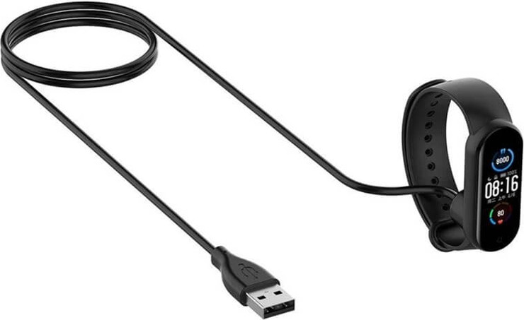כבל טעינה ל-Xiaomi Mi Band 5 / 6 / 7 | USB-A | אורך 1 מטר