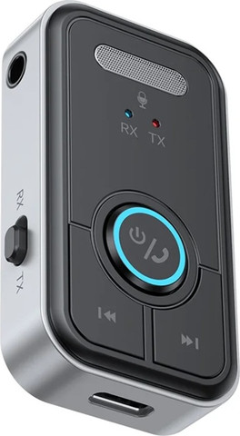 מקלט משדר בלוטוס 5.3 BLUETOOTH -שתי פונקציות במכשיר אחד