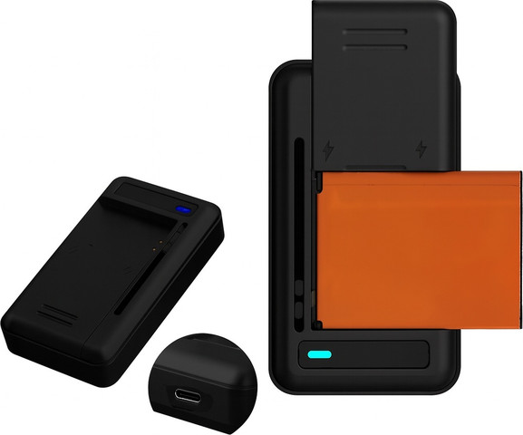 מטען אוניברסלי לסוללות ליתיום - בחיבור USB TYPE C