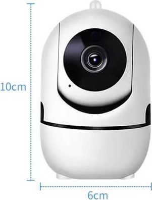 מצלמת אבטחה IP אלחוטית P2P HD דגם V9 | 1080P HD | ראיית לילה | הקלטה על כרטיס זיכרון עד 128GB