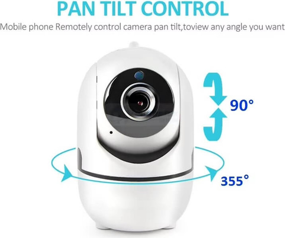 מצלמת אבטחה IP אלחוטית P2P HD דגם V9 | 1080P HD | ראיית לילה | הקלטה על כרטיס זיכרון עד 128GB