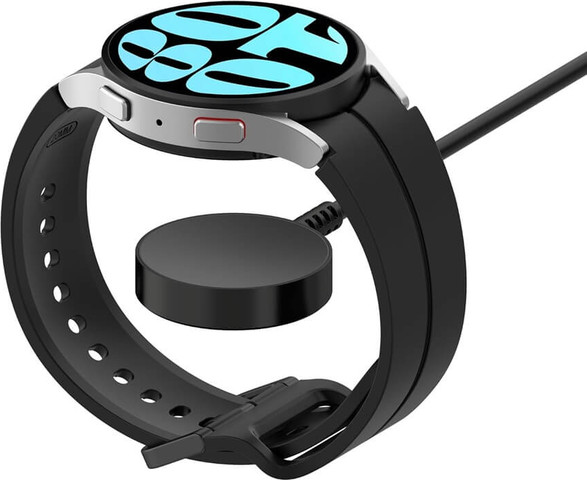כבל טעינה מגנטי ל-Samsung Galaxy Watch 4 / 5 / 6 / 7 | USB-A | אורך 1  מטר