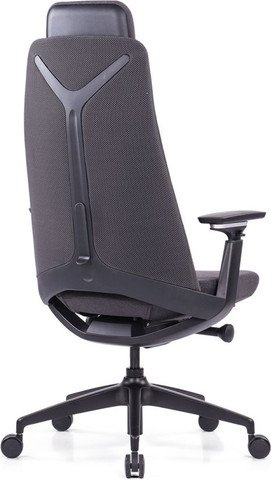 כיסא מנהלות ומנהלים SENIOR עם משענת ראש שחור