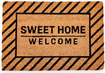 שטיח סף/ כניסה לבית | מעוצב | Sweet Home