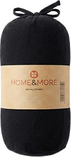 סט מצעים חלקי Jersey dream (ג'רסי) | 100% כותנה | שחור | קינג 180/200 ס"מ
