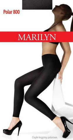טייץ לחורף ​​מיקרופייבר POLAR LEGGINGS | 200 DEN ,שחור