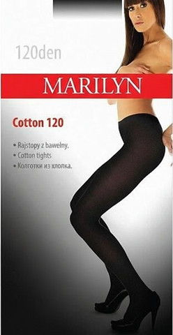 גרביון כותנה 120 דניר | TIGHTS COTTON ,שחור