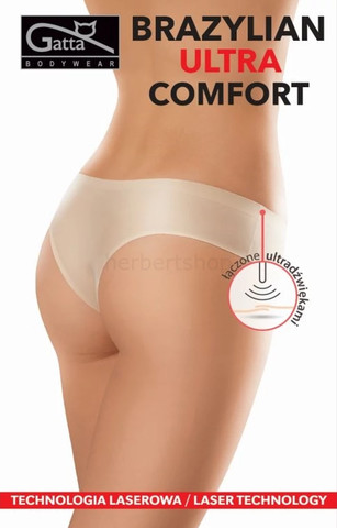 תחתון ברזילאי ללא תפח |  BRAZYLIAN ULTRA COMFORT | ,גוף