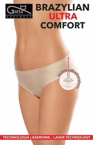 תחתון ברזילאי ללא תפח |  BRAZYLIAN ULTRA COMFORT | ,גוף