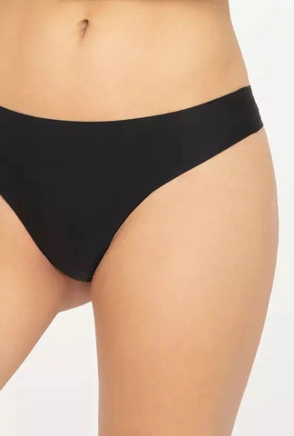תחתון חוטיני ללא תפר | STRINGI ULTRA COMFORT | ,שחור