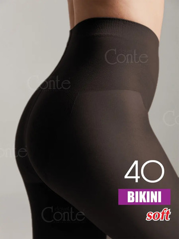 גרביון דק 40 דנייר Bikini ,שחור