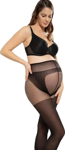 גרביון הריון 40 דנייר BODY PROTECT ,שחור