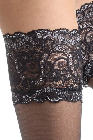 ירכונים עם סיליקון  Sandrine Sensual 20 DEN ,שחור