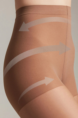 גרביון מחטב בטן 40 דנייר ACTIVE SOFT ,ברונזה