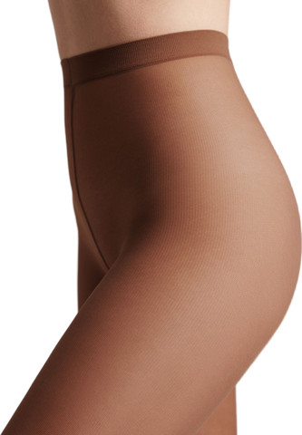 גרביונים מאט עם אפקט טול  Tulle 30 Den ,שוקולד