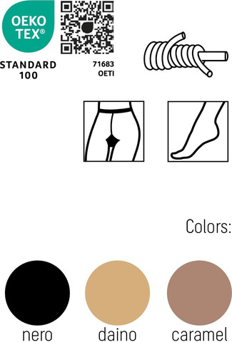 גרביון מחטב  20 דנייר SLIM 20 ,CARAMEL