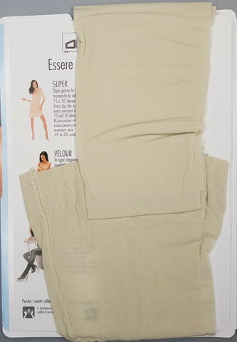 גרביון קלאסי דק 15 דנייר VELOUR ,שמנת