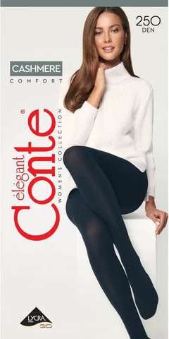 גרביון חם מקשמיר CASHMERE 250 ,כחול