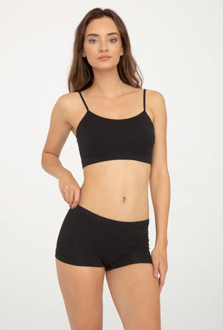 תחתון בוקסר ללא תפר SHORT VIKI ,שחור