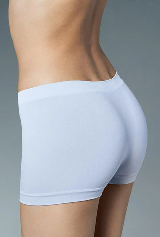 תחתון בוקסר ללא תפר SHORT VIKI ,לבן