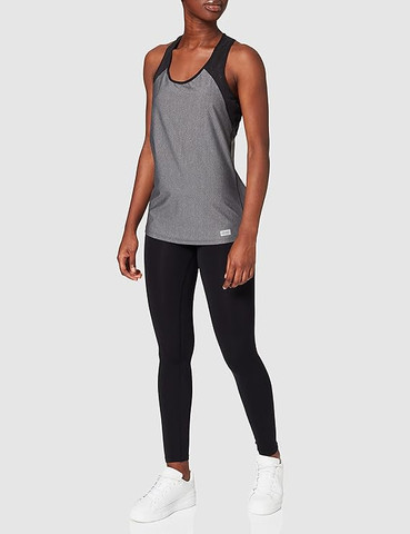 גופיית ספורט לנשים של סלוגי | WOMEN MOVE FLY TANK ,אפור-ורוד
