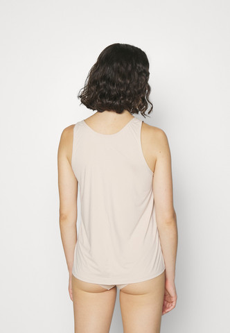 טופ | גופיית סאטן לנשים של סלוגי | גזרה רחבה |  HAPPY MICRO TANK TOP ,גוף