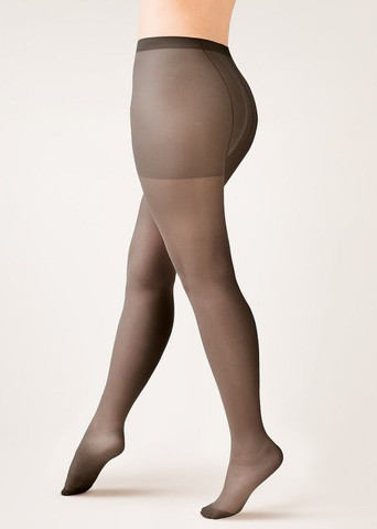 גרביון חלק למידות גדולות 20 דנייר Microfibre Plus Size ,שחור