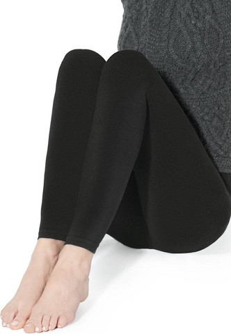 LEGGINS COTTON 250 טייץ כותנה דגם ,שחור