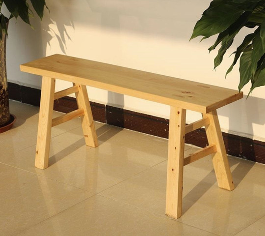 98 BENCH ספסל עץ מלא
