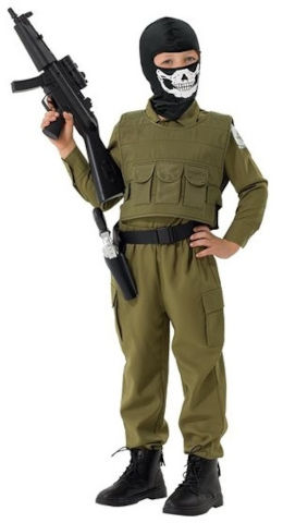 תחפושת לפורים לוחם סיירת מטכ”ל לילדים