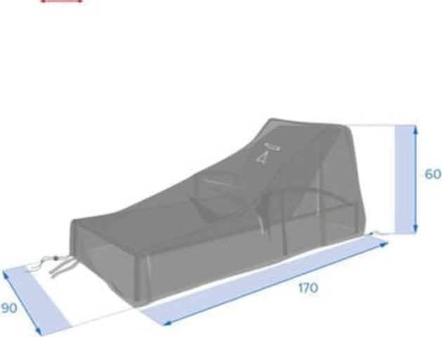 כיסוי למיטת שיזוף 170x90
