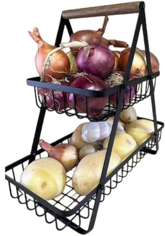 מתקן אחסון פירמידה דו-שלבי "VeggieTower"