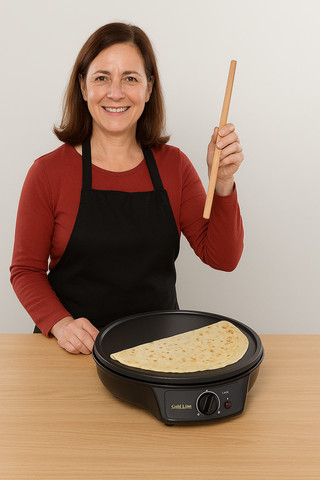מכשיר חשמלי להכנת קרפ צרפתי