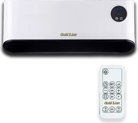 מפזר חום לאמבטיה כולל שלט Gold Line גולד ליין Turbo Pro Heater ATL-2500
