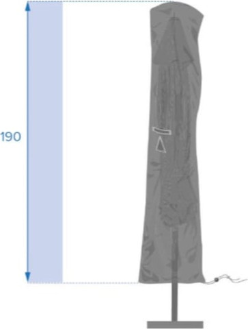 כיסוי לשמשיה רגל אמצע 190 x 50 x 50 ס"מ - פוליאסטר