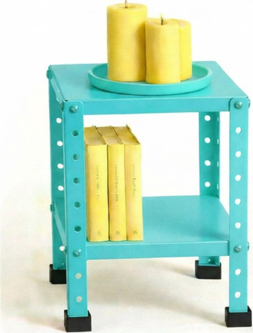 מדף צד קומפקטי מטרו-אדום 40×40×45