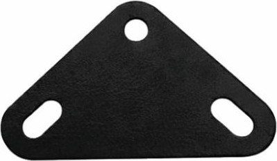 זוג מדפים מעוצבים 25/100 ס"מ - מודומוס SkyLine 110 - צבע שחור