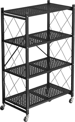 כוננית מדפים Carbon Steel - ארבע קומות