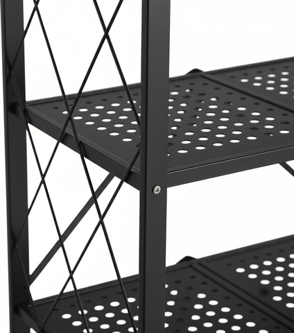 כוננית מדפים Carbon Steel - ארבע קומות
