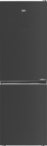 מקרר מקפיא תחתון נירוסטה מושחרת RCNE365XBR BEKO