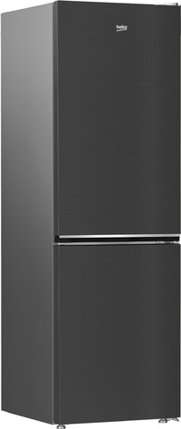 מקרר מקפיא תחתון נירוסטה מושחרת RCNE365XBR BEKO