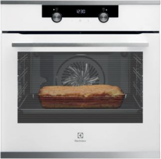 תנור בנוי 71 ליטר דיגיטלי 8 תוכניות EOH7427V לבן Electrolux