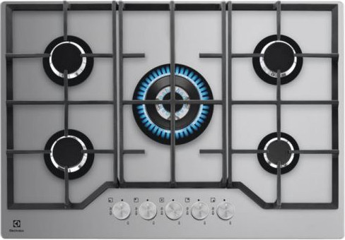כיריים גז 75 ס"מ נירוסטה Electrolux KGG7536S